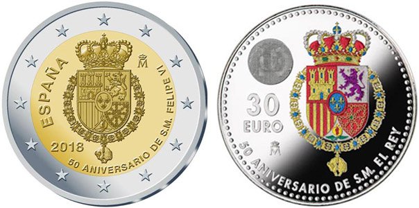 monedas-euro-conmemorativa-50-aniversario-felipe-vi
